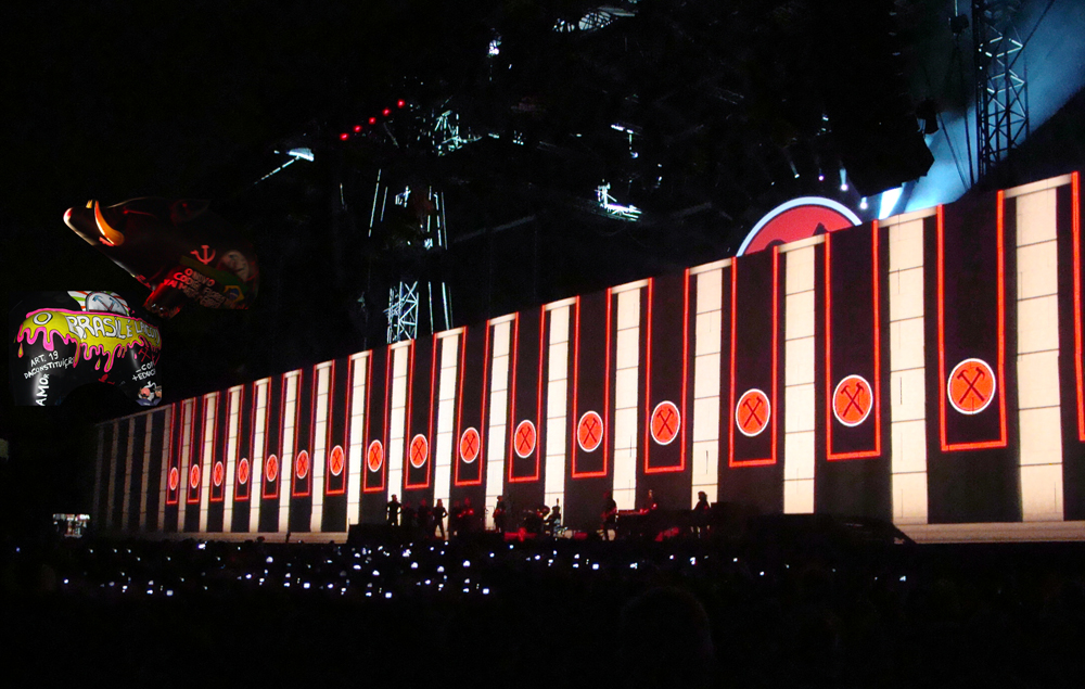 Roger waters e thiago cóstackz the wall 1